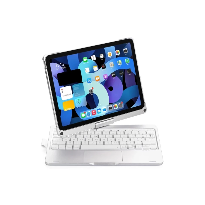 Newface iPad Pro 11 (2021) Kılıf Magic Dönen Klavyeli Tablet Kılıf