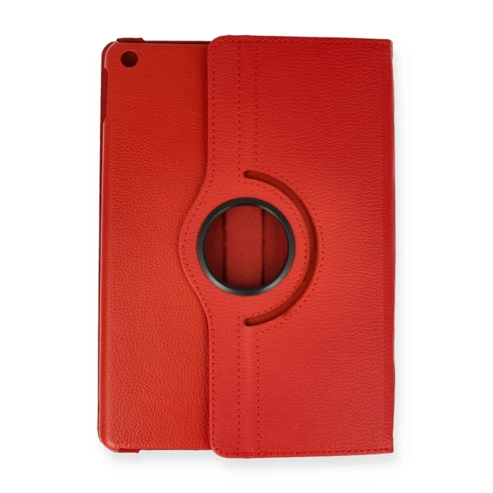 Newface iPad Pro 11 (2024) Kılıf 360 Tablet Deri Kılıf - Kırmızı