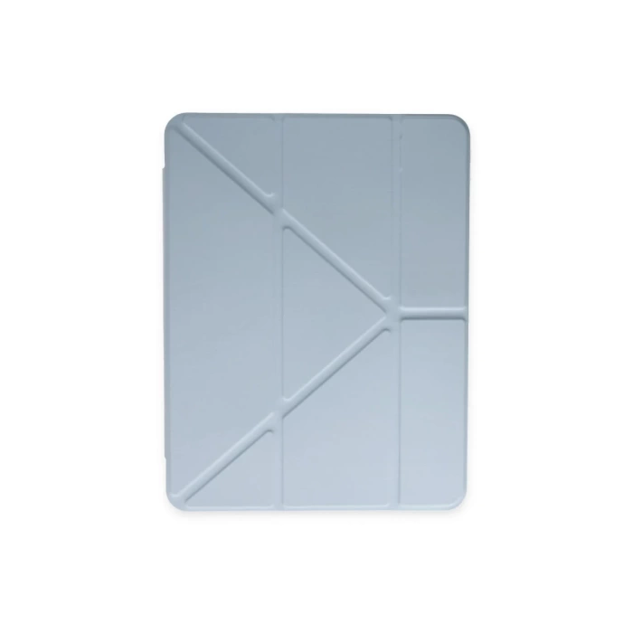 Newface iPad Pro 11 (2024) Kılıf Kalemlikli Mars Tablet Kılıfı - Mavi