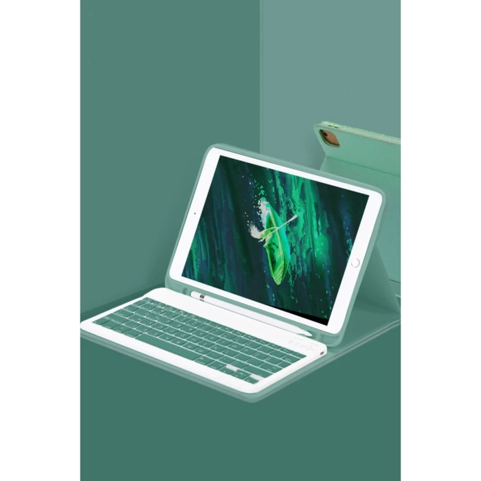 Newface iPad Pro 11 (2024) Kılıf KC01 Smart Klavyeli Tablet Kılıfı