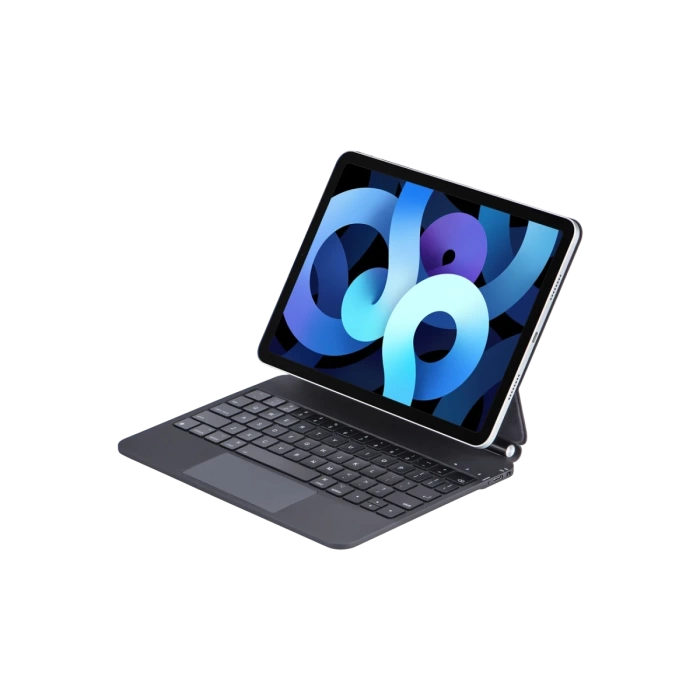 Newface iPad Pro 11 (2024) Kılıf X7P Magic Manyetik Klavyeli Tablet Kılıfı - Siyah