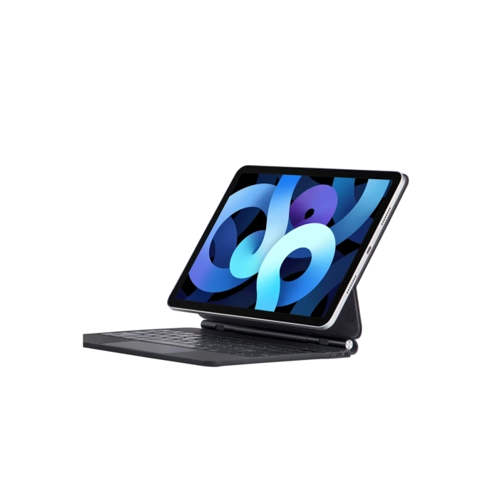 Newface iPad Pro 11 (2024) Kılıf X7P Magic Manyetik Klavyeli Tablet Kılıfı - Siyah