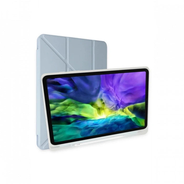 Newface iPad Pro 12.9 (2021) Kılıf Kalemlikli Mars Tablet Kılıfı