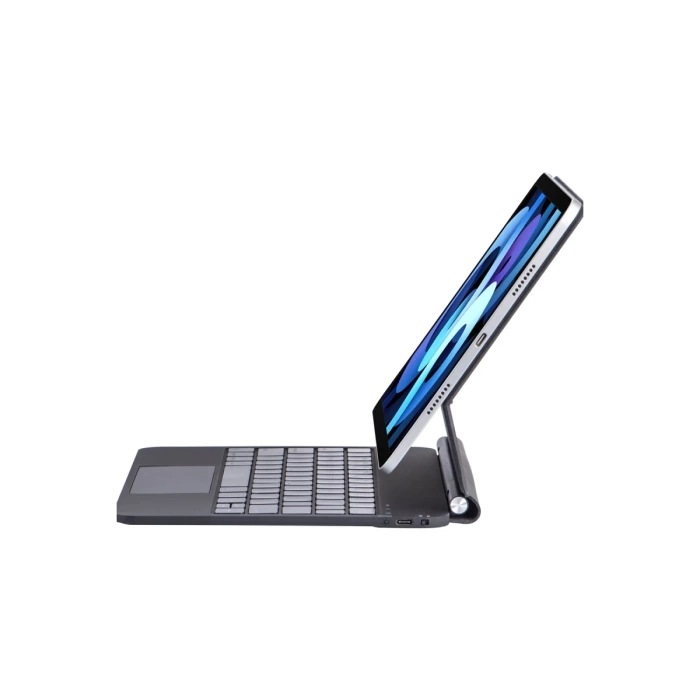 Newface iPad Pro 12.9 (2022) Kılıf X9 Magic Manyetik Klavyeli Tablet Kılıfı - Siyah
