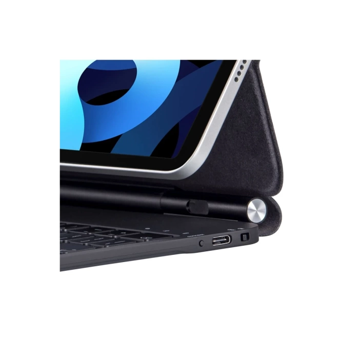 Newface iPad Pro 12.9 (2022) Kılıf X9 Magic Manyetik Klavyeli Tablet Kılıfı - Siyah