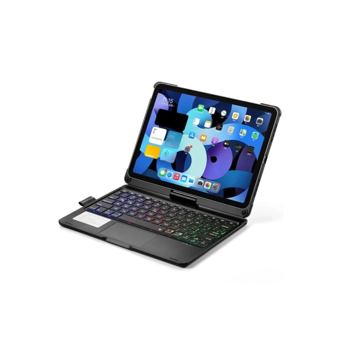 Newface iPad Pro 13 (2024) F13 ATS Kılıf Magic Dönen Klavyeli Tablet Kılıf