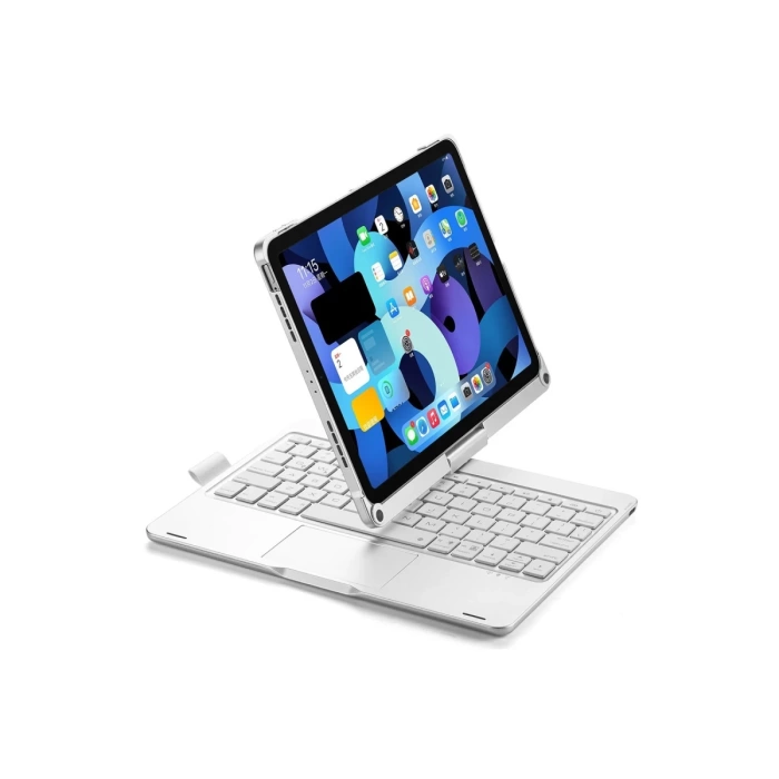 Newface iPad Pro 13 (2024) F13 ATS Kılıf Magic Dönen Klavyeli Tablet Kılıf