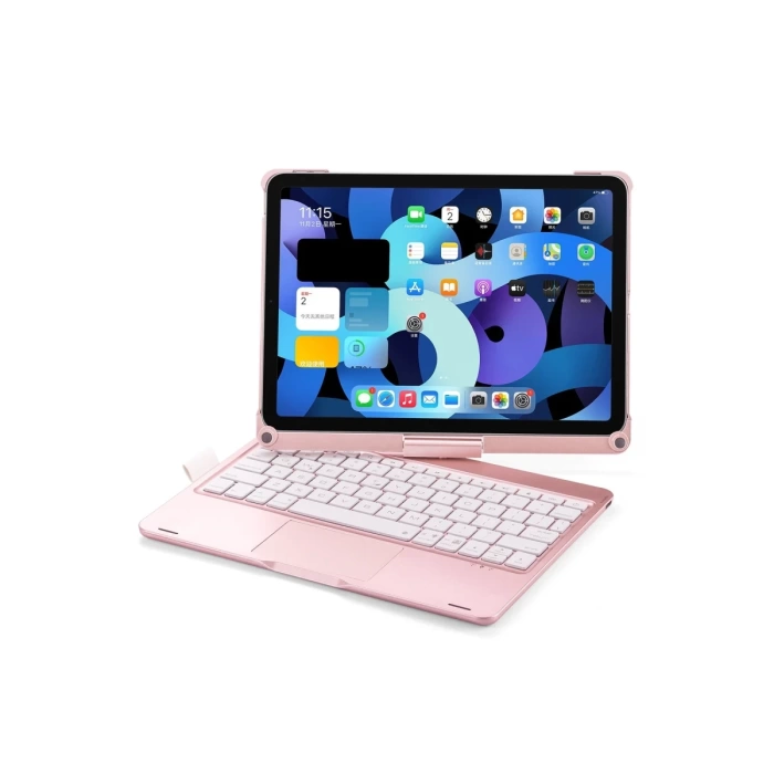 Newface iPad Pro 13 (2024) F13 ATS Kılıf Magic Dönen Klavyeli Tablet Kılıf