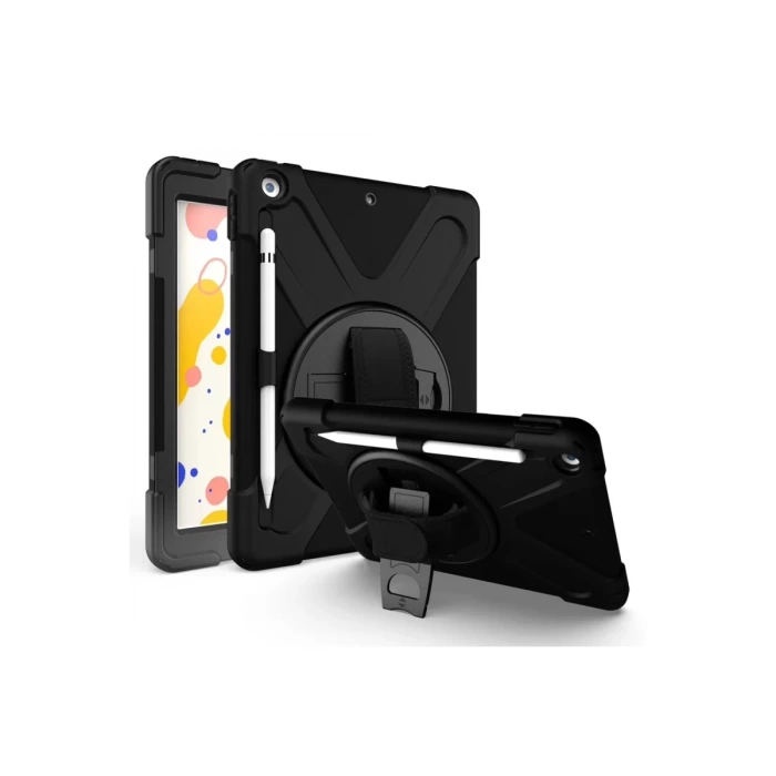 Newface iPad Pro 13 (2024) Kılıf Amazing Tablet Kapak - Siyah