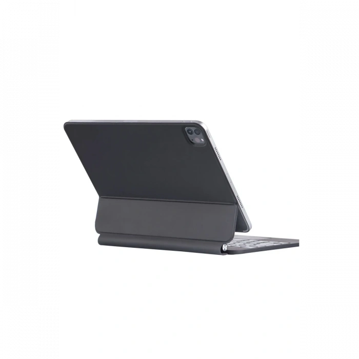 iPad Pro 13 (2024) Kılıf X9P Magic Manyetik Klavyeli Tablet Kılıfı - Siyah