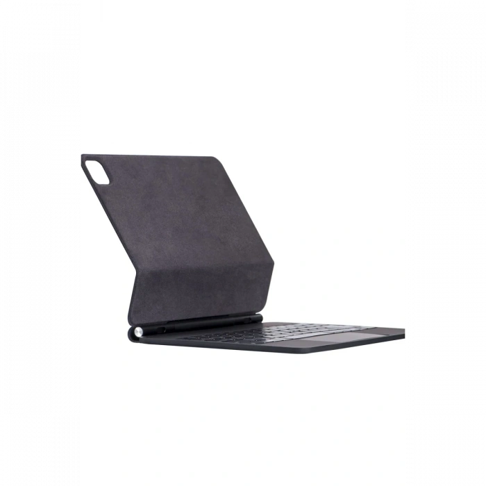 iPad Pro 13 (2024) Kılıf X9P Magic Manyetik Klavyeli Tablet Kılıfı - Siyah