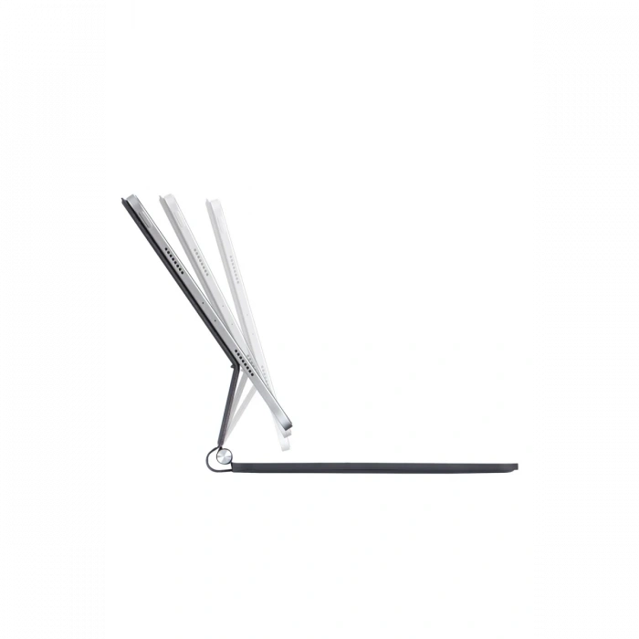 iPad Pro 13 (2024) Kılıf X9P Magic Manyetik Klavyeli Tablet Kılıfı - Siyah