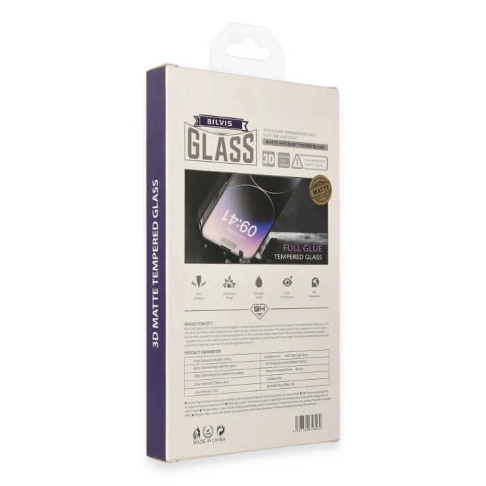 Newface iPhone 11 Bilvis 3D Mat Cam Ekran Koruyucu