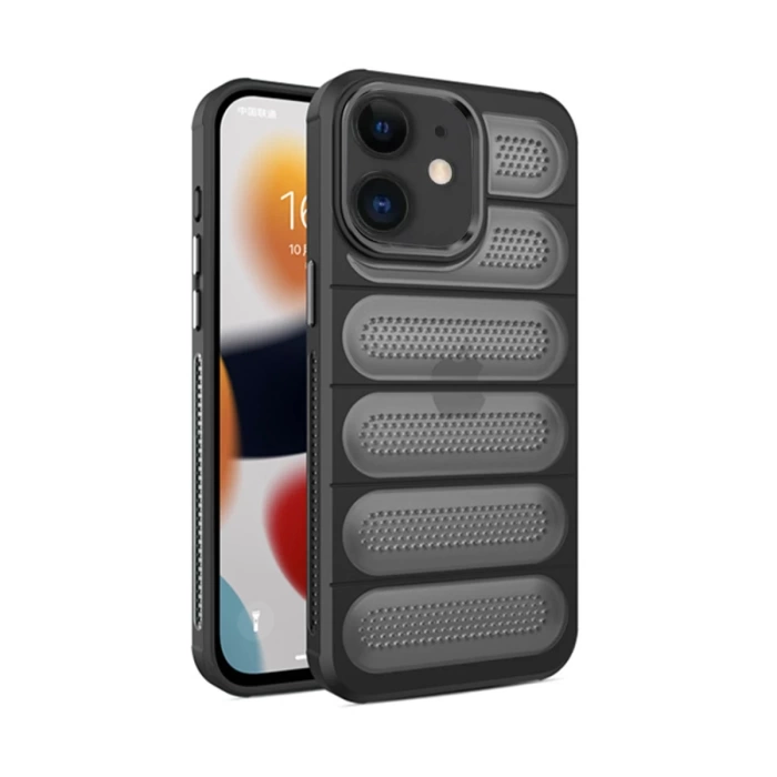 Newface iPhone 11 Kılıf Airmax Silikon Kapak - Siyah