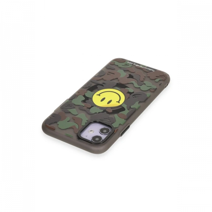 Newface iPhone 11 Kılıf Apollo Magneticsafe Desenli Kapak
