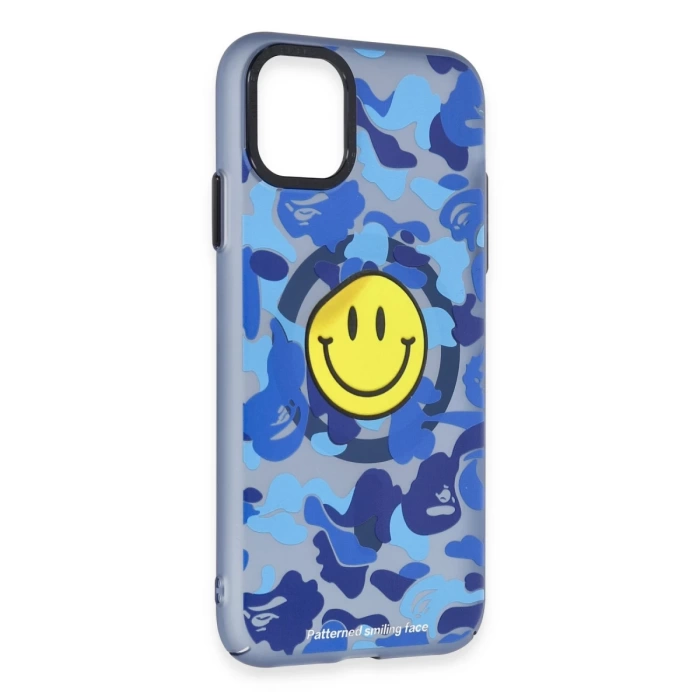 Newface iPhone 11 Kılıf Apollo Magneticsafe Desenli Kapak