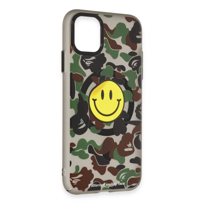 Newface iPhone 11 Kılıf Apollo Magneticsafe Desenli Kapak