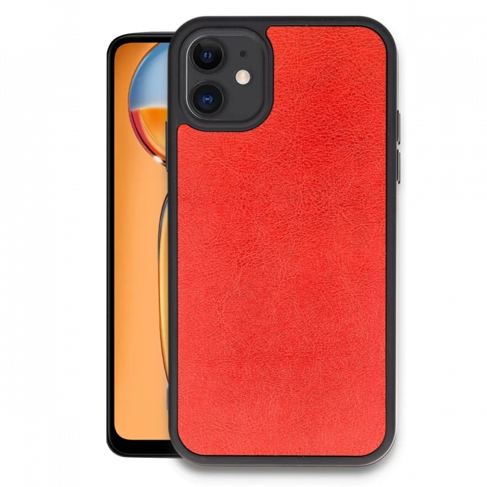 Newface iPhone 11 Kılıf Aras Deri Kapak