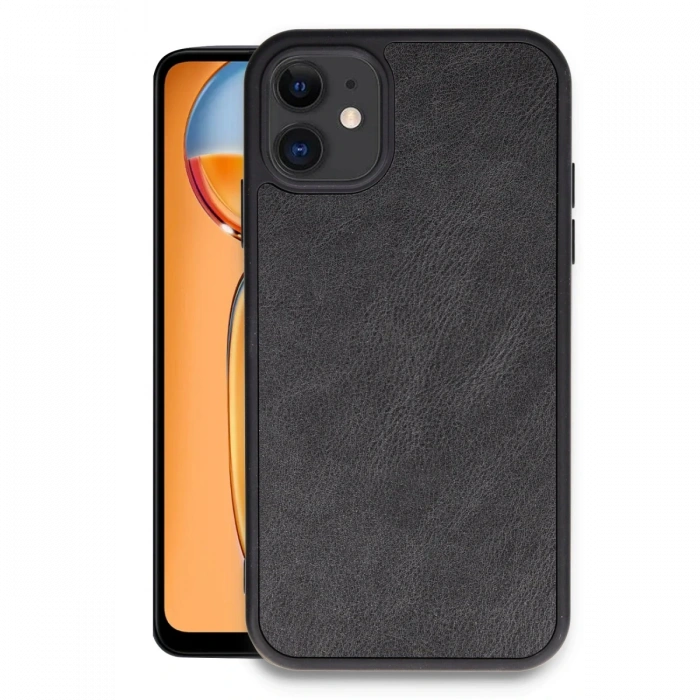 Newface iPhone 11 Kılıf Aras Deri Kapak