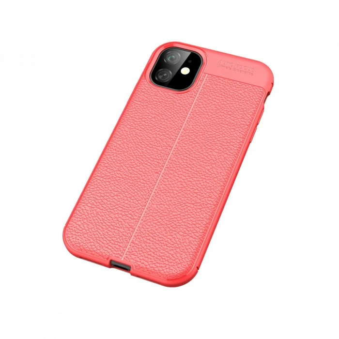 Newface iPhone 11 Kılıf Auto Focus Kapak - Kırmızı