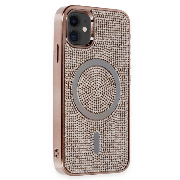 Newface iPhone 11 Kılıf Diamond Magsafe Kapak