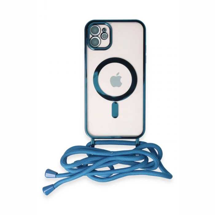 iPhone 11 Kılıf Divo Lazer Askılı Magsafe Kapak