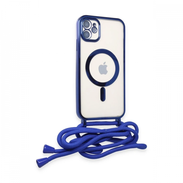 iPhone 11 Kılıf Divo Lazer Askılı Magsafe Kapak