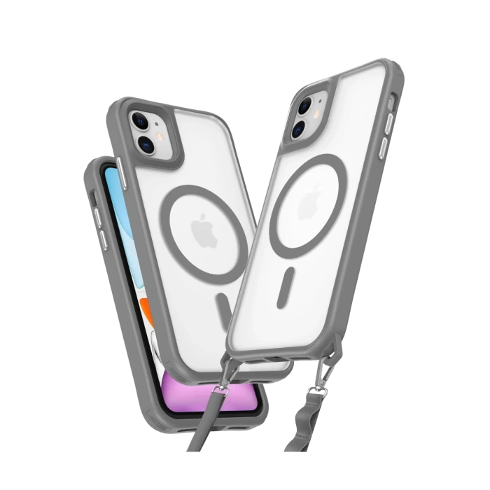Newface iPhone 11 Kılıf Enka Magsafe Silikon Kılıf