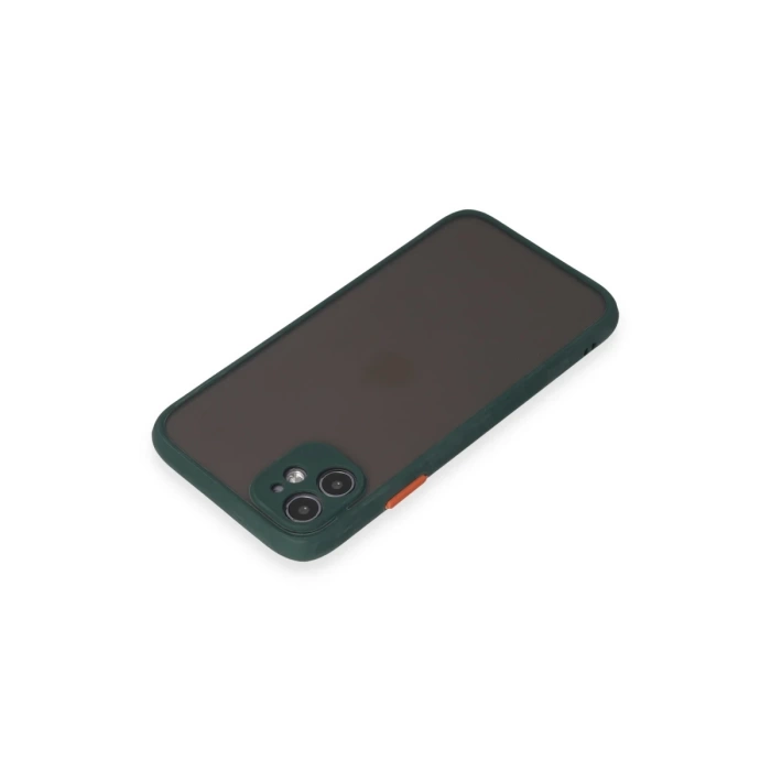 Newface iPhone 11 Kılıf Montreal Silikon Kapak