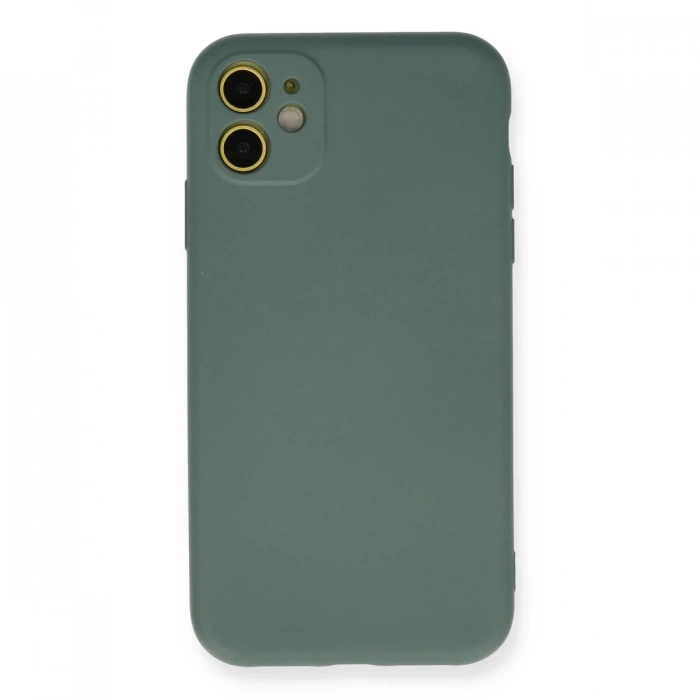 Newface iPhone 11 Kılıf Nano içi Kadife Silikon