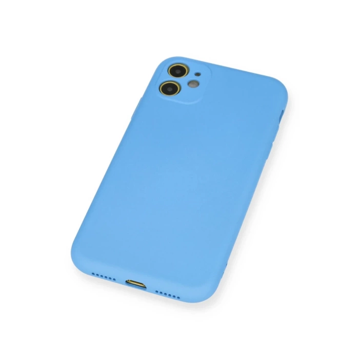 Newface iPhone 11 Kılıf Nano içi Kadife Silikon