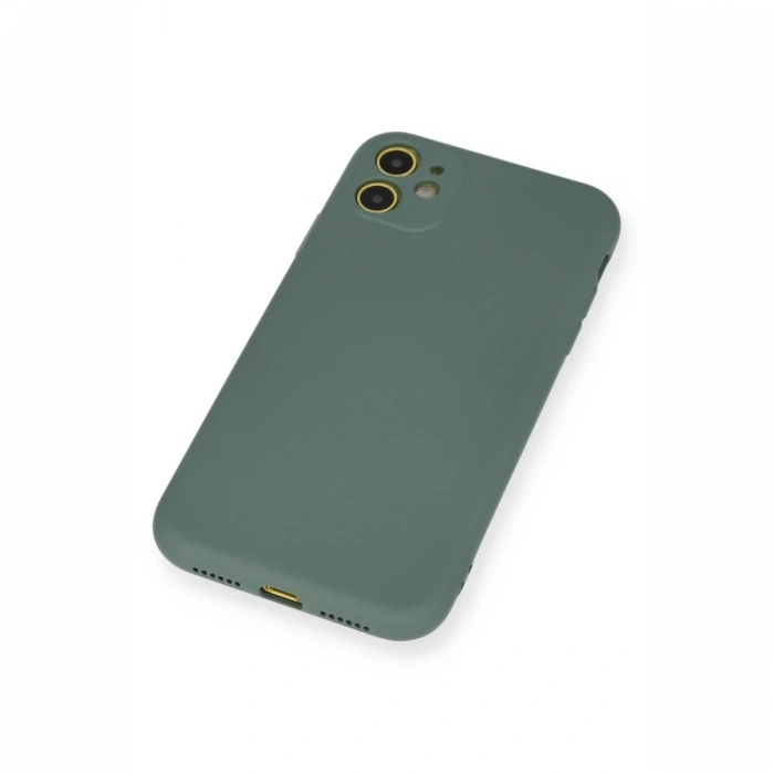 Newface iPhone 11 Kılıf Nano içi Kadife Silikon