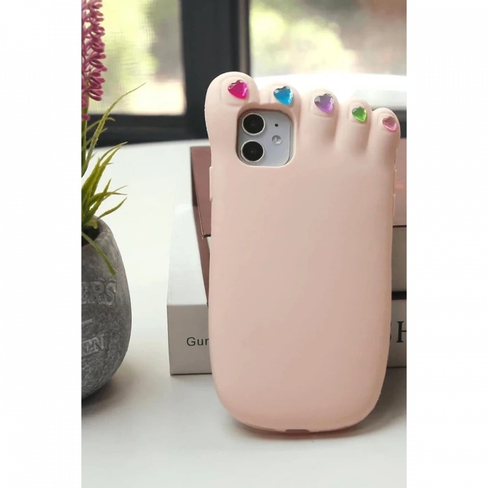 Newface iPhone 11 Kılıf Poky Karakter Silikon Kapak - Desen 14