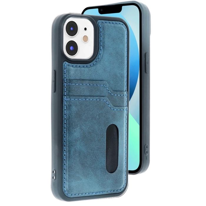 Newface iPhone 11 Kılıf Sara Kartvizitli Deri Kılıf