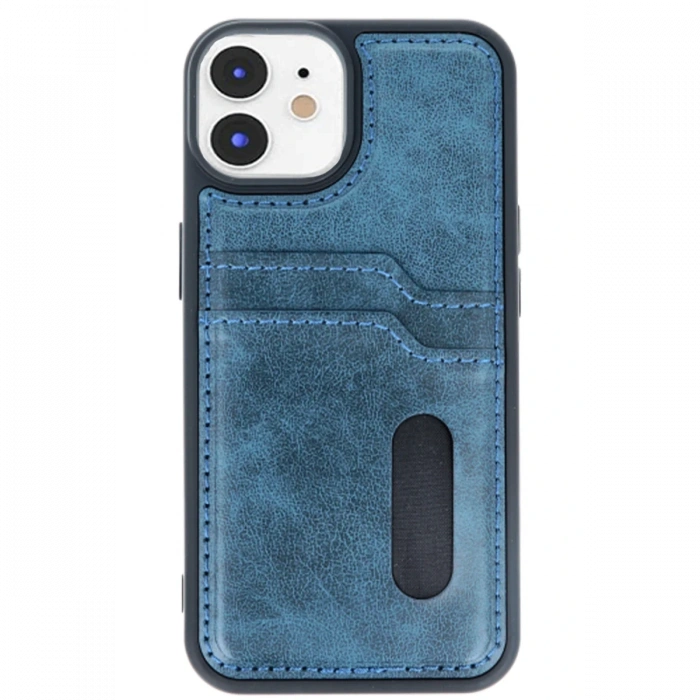 Newface iPhone 11 Kılıf Sara Kartvizitli Deri Kılıf