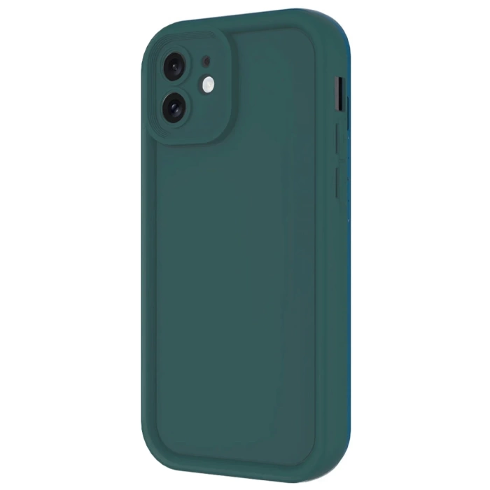 Newface iPhone 11 Kılıf Viera Silikon - Koyu Yeşil