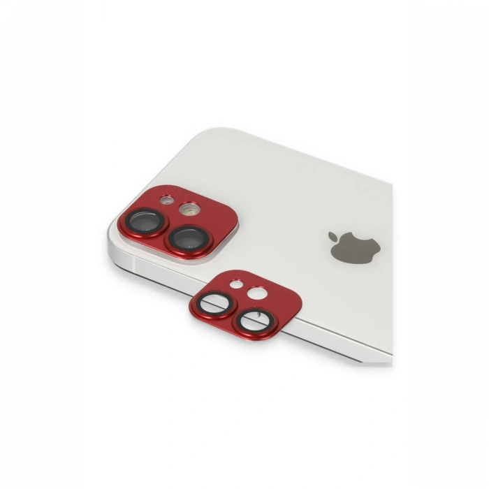 Newface iPhone 11 Pers Alüminyum Kamera Lens