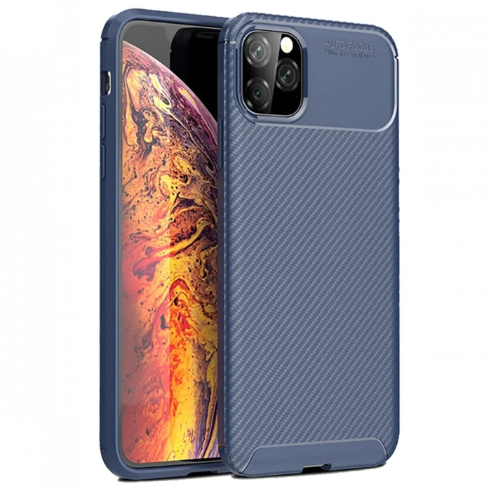 Newface iPhone 11 Pro Kılıf Auto Focus Karbon Kapak