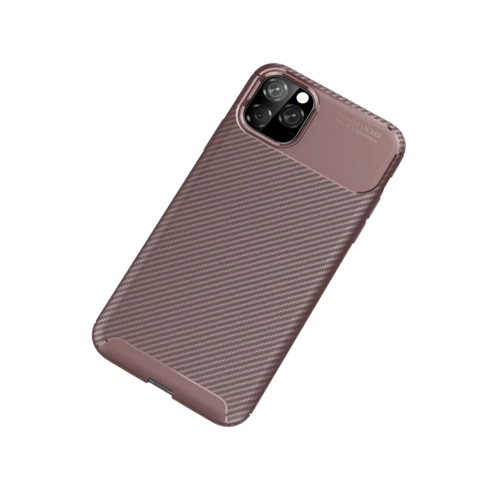 Newface iPhone 11 Pro Kılıf Auto Focus Karbon Kapak