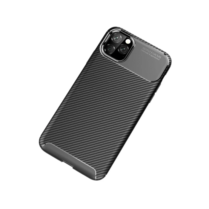 Newface iPhone 11 Pro Kılıf Auto Focus Karbon Kapak