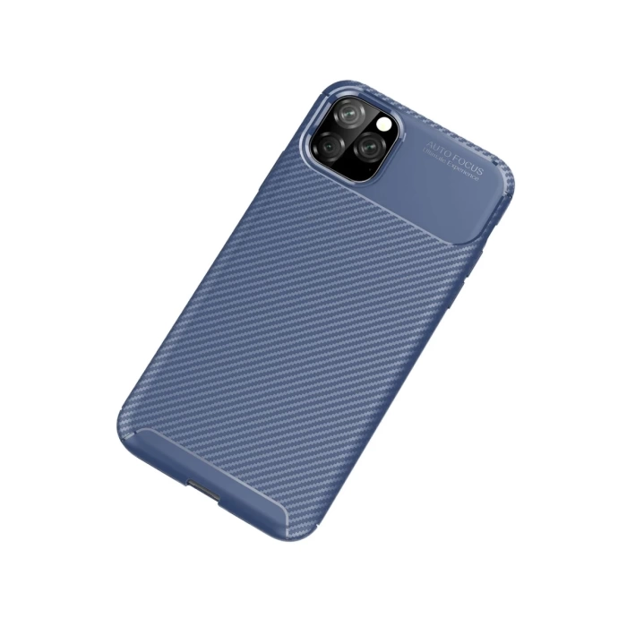 Newface iPhone 11 Pro Kılıf Auto Focus Karbon Kapak