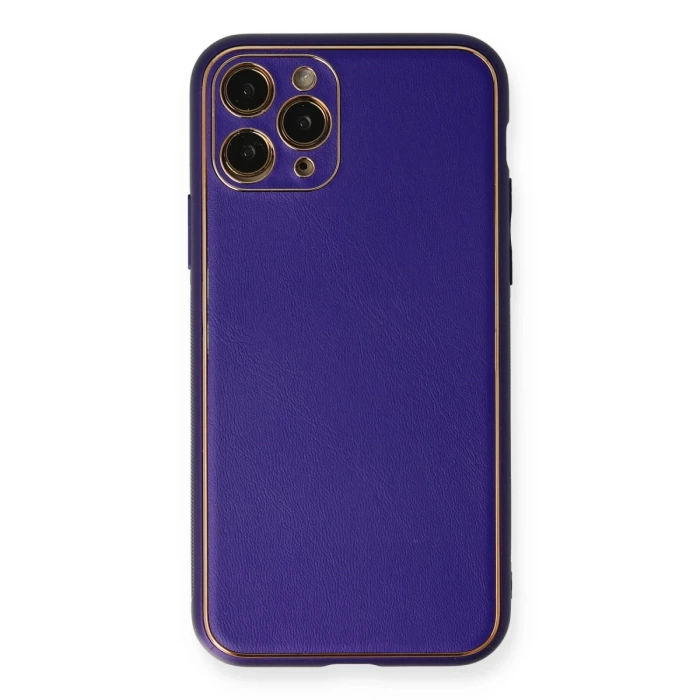 Newface iPhone 11 Pro Kılıf Coco Deri Silikon Kapak