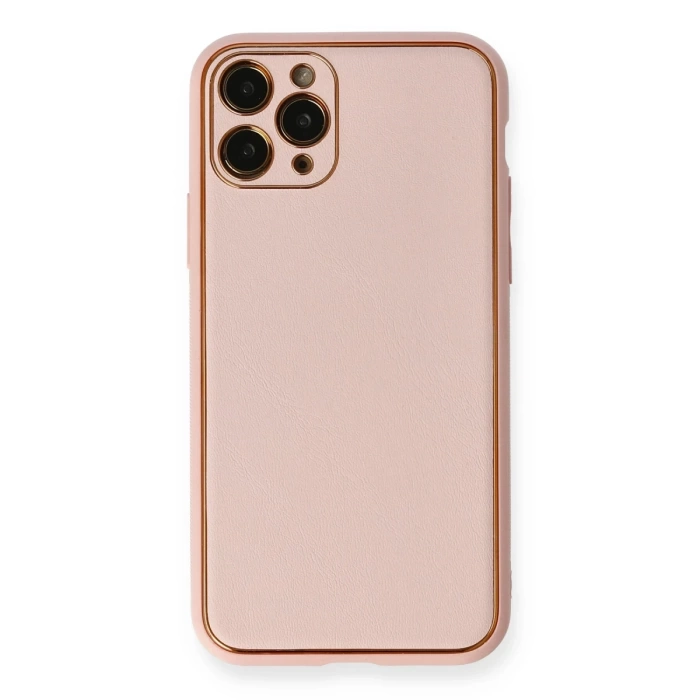 Newface iPhone 11 Pro Kılıf Coco Deri Silikon Kapak