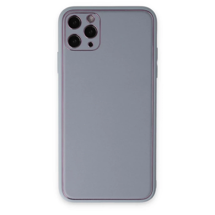 Newface iPhone 11 Pro Kılıf Coco Deri Silikon Kapak