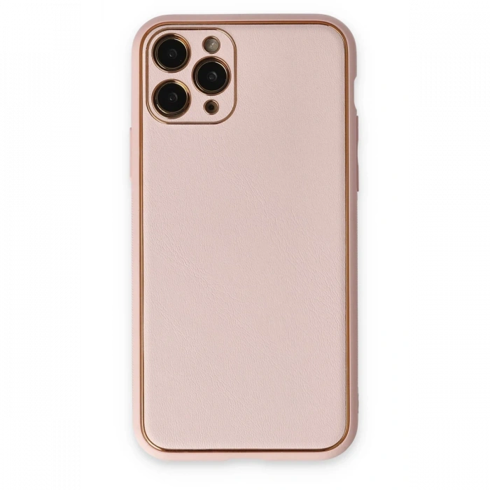 Newface iPhone 11 Pro Kılıf Coco Deri Silikon Kapak