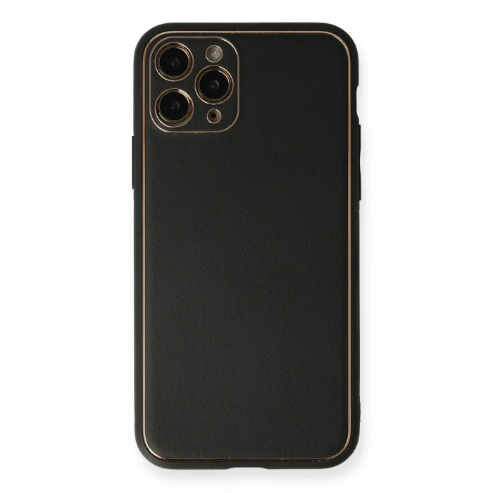 Newface iPhone 11 Pro Kılıf Coco Deri Silikon Kapak