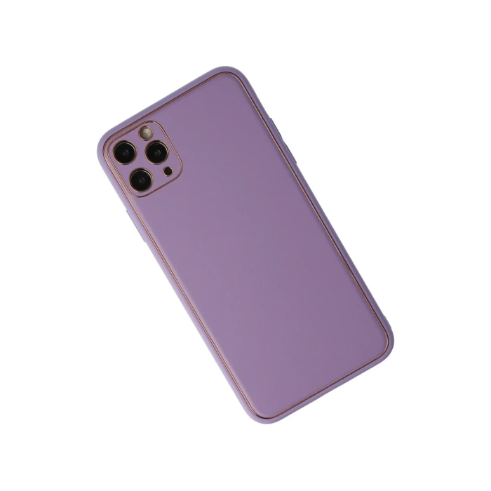Newface iPhone 11 Pro Kılıf Coco Deri Silikon Kapak