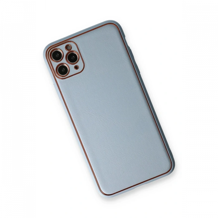 Newface iPhone 11 Pro Kılıf Coco Deri Silikon Kapak