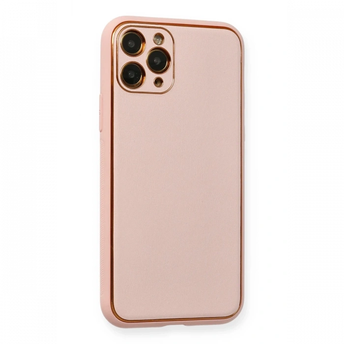Newface iPhone 11 Pro Kılıf Coco Deri Silikon Kapak