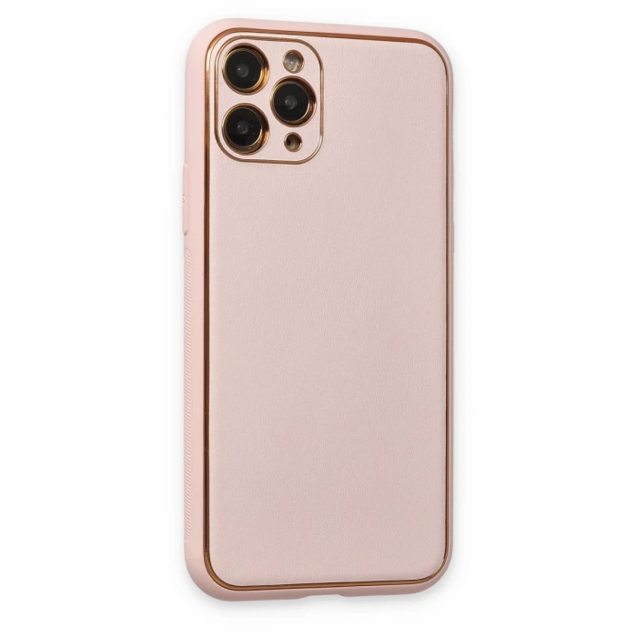 Newface iPhone 11 Pro Kılıf Coco Deri Silikon Kapak